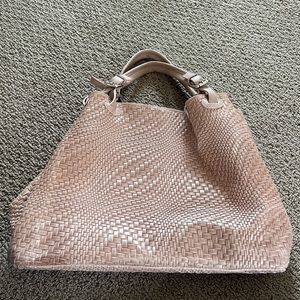 NWT Uno Alla Volta Bardini Italian Leather Handbag